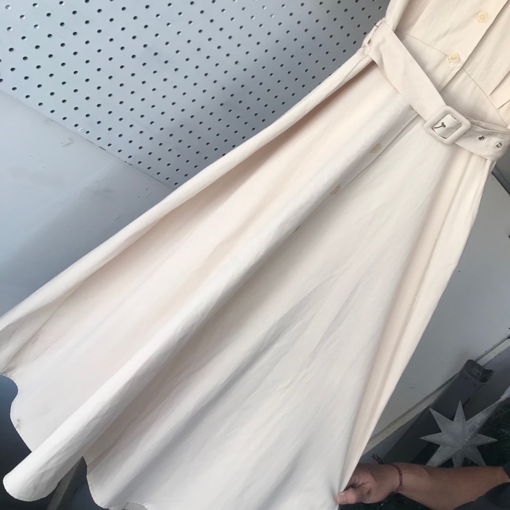 *SOLD* Zara Belted Midi Dress - Picture 5 of 7